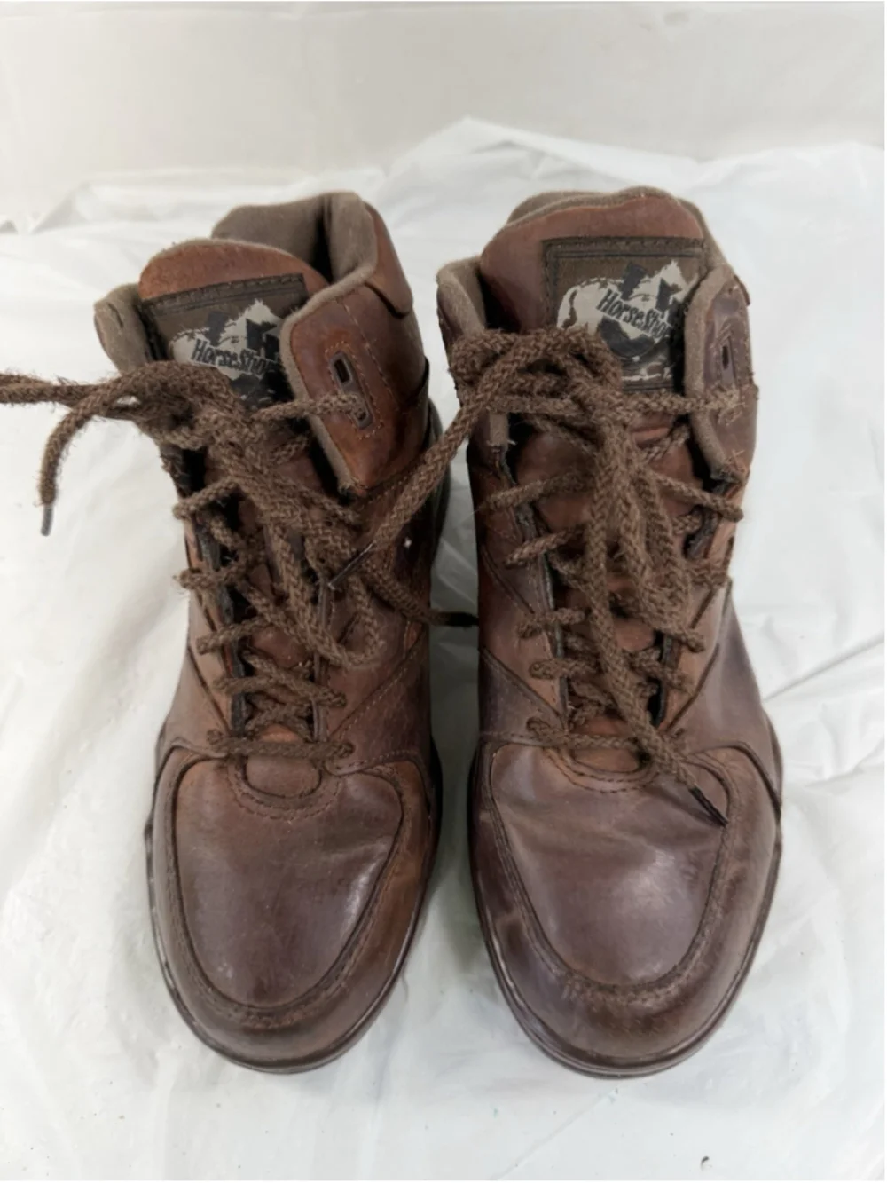 Roper Horseshoe mens 7.5 Chukka brown boots